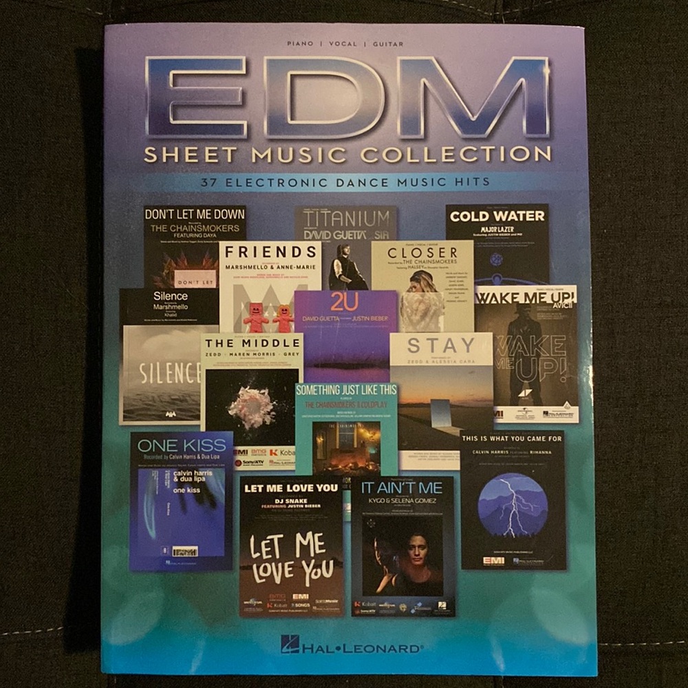 EDM sheet music collection